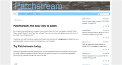 Desktop Screenshot of patchstream.com